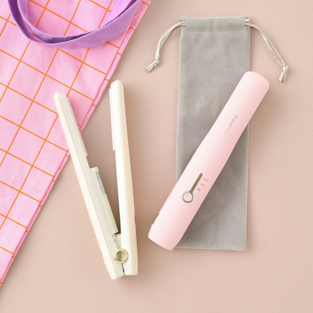 【Francfranc】充電式だからどこでも使える！かわいいヘアアイロンが新登場🌸✨