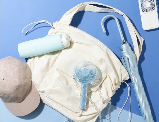 【Francfranc】夏のおでかけを涼しく快適にする✨ 機能とデザイン性を兼ね備えたマストバイアイテムのご紹介😘