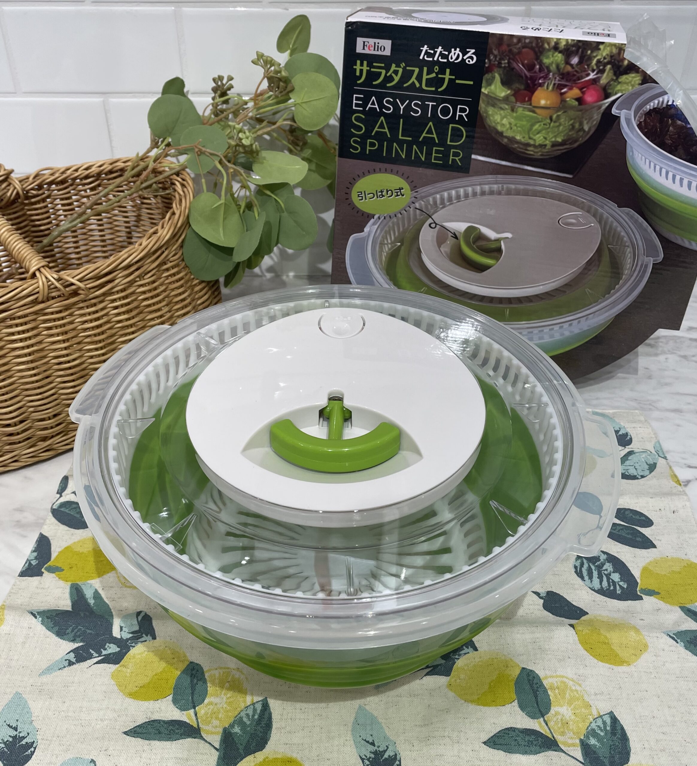 【212 KITCHEN STORE】たためるサラダスピナーが入荷しました！