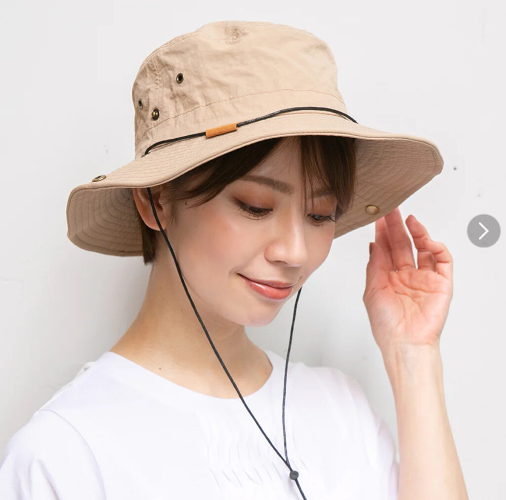 【人気商品】　撥水生地アドベンチャーハット