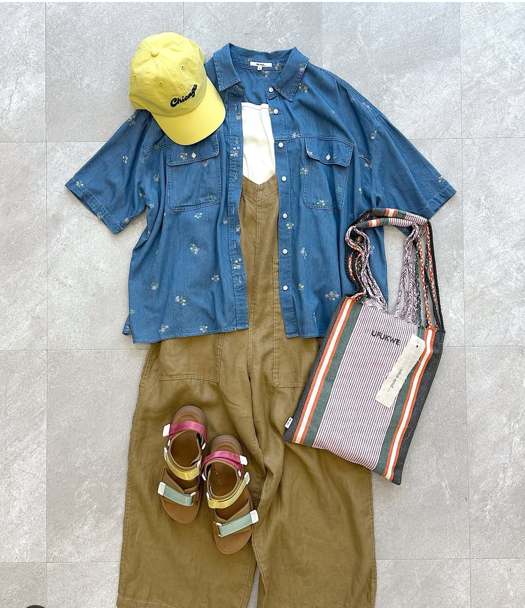 nikoand…ロングシーズン着こなせるオトナなデニムシャツ