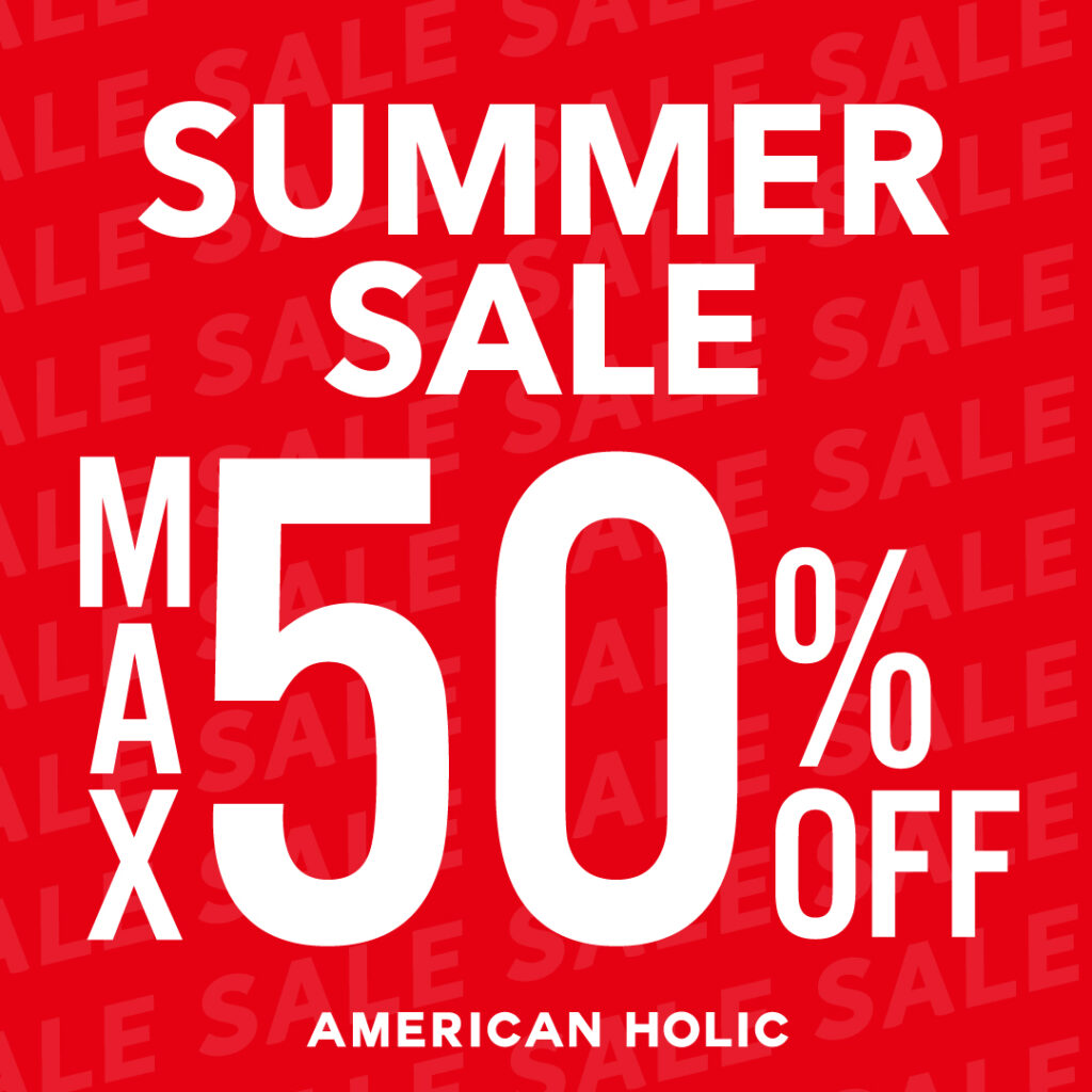 SUMMER　SALE　MAX50%