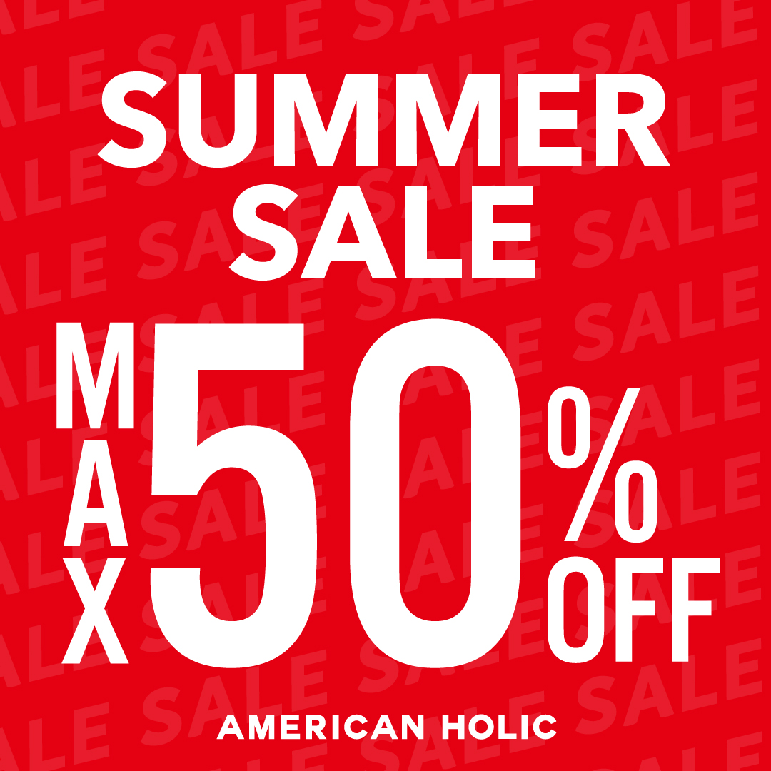 SUMMER　SALE　MAX50%