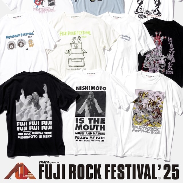 FUJI ROCK FESTIVAL’25 × BEAMS オフィシャルTシャツ