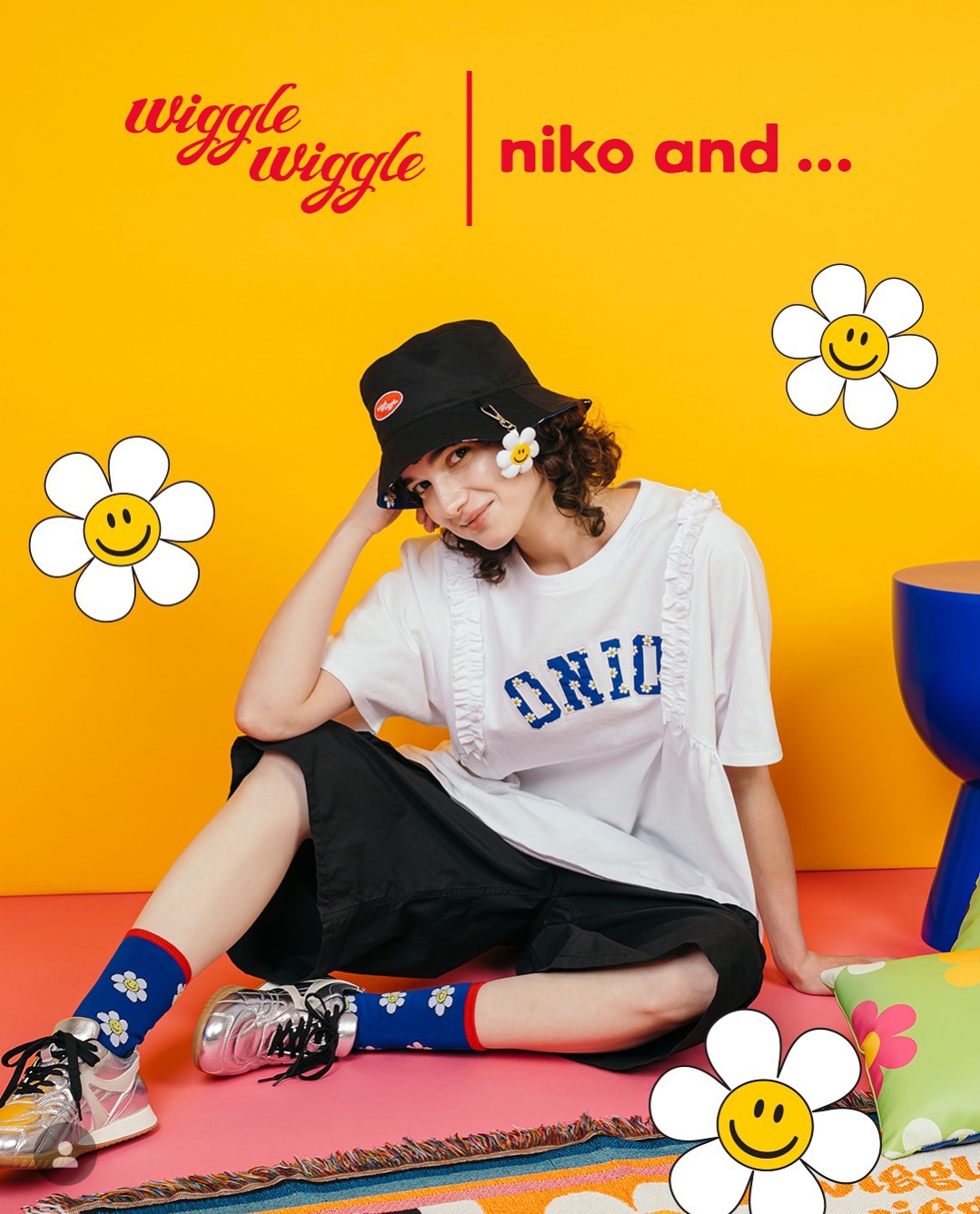 niko and… から、韓国発のライフスタイルブランド◆(ウィグルウィグル)との◆初のアパレルコラボレーションが登場
