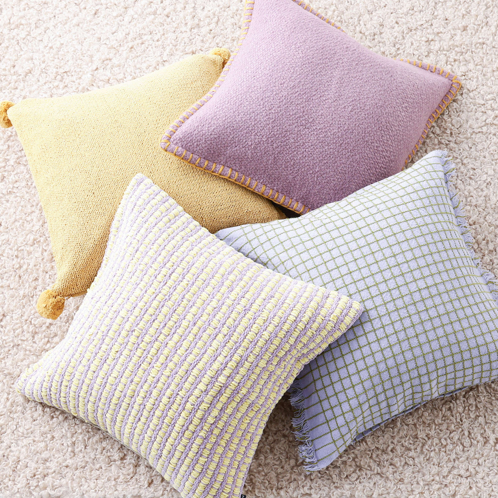 【Francfranc】秋の模様替えにぴったりNEWクッションカバー🧶🌼