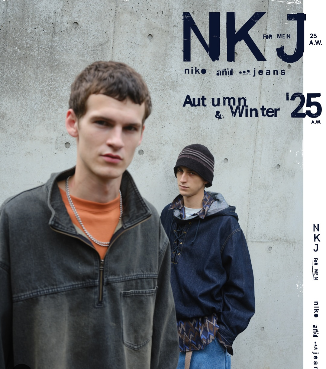 niko and … JEANS 25 A.W. FOR MEN