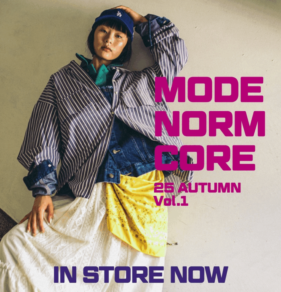 nikoand…modenormcore 25autumn vol.1発売スタート!