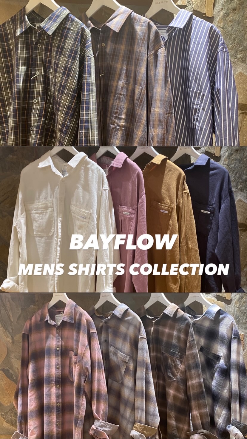 BAYFLOW MENS SHIRTS COLLECTION ①