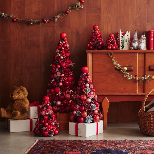 【アフタヌーンティー・リビング】アップルモチーフで楽しむ、 心ときめくクリスマスデコレーション！