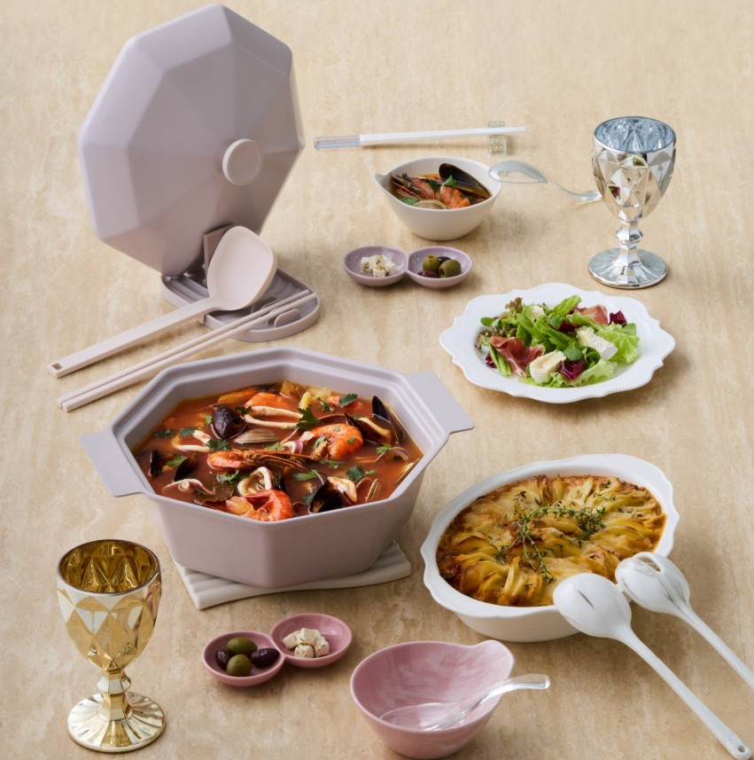 Francfranc【NEW✨】優しい色味と八角形状の形状がおしゃれなクッキングポットをご紹介します🍲