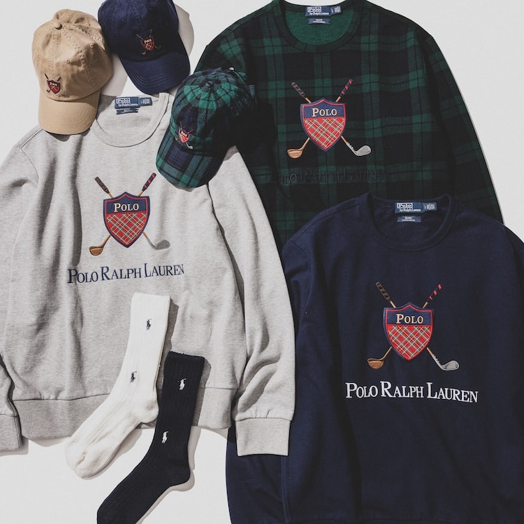 〈POLO RALPH LAUREN〉別注の第15弾！ 伝統と洗練が融合された“GOLF CREST LOGO COLLECTION”登場
