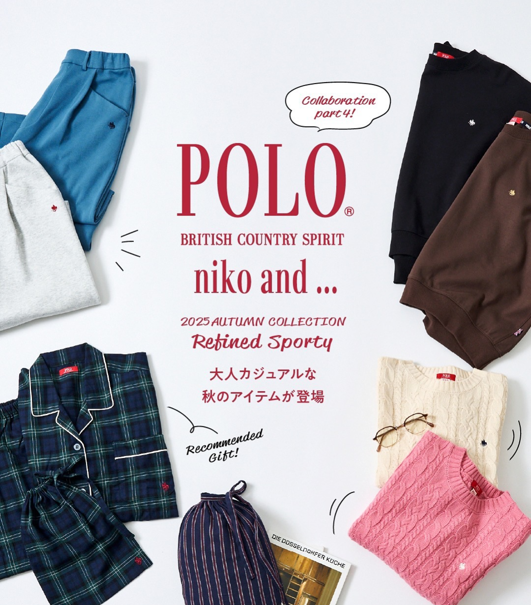 nikoand…POLO BCSコラボの第4弾販売中!