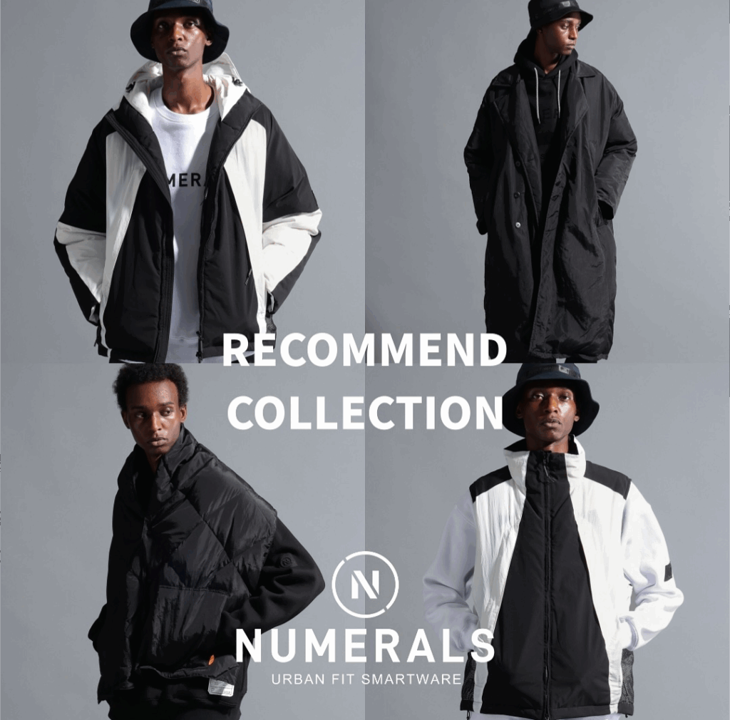 nikoand…NUMERALS 2025 Autumn&Winter RECOMMEND COLLECTION