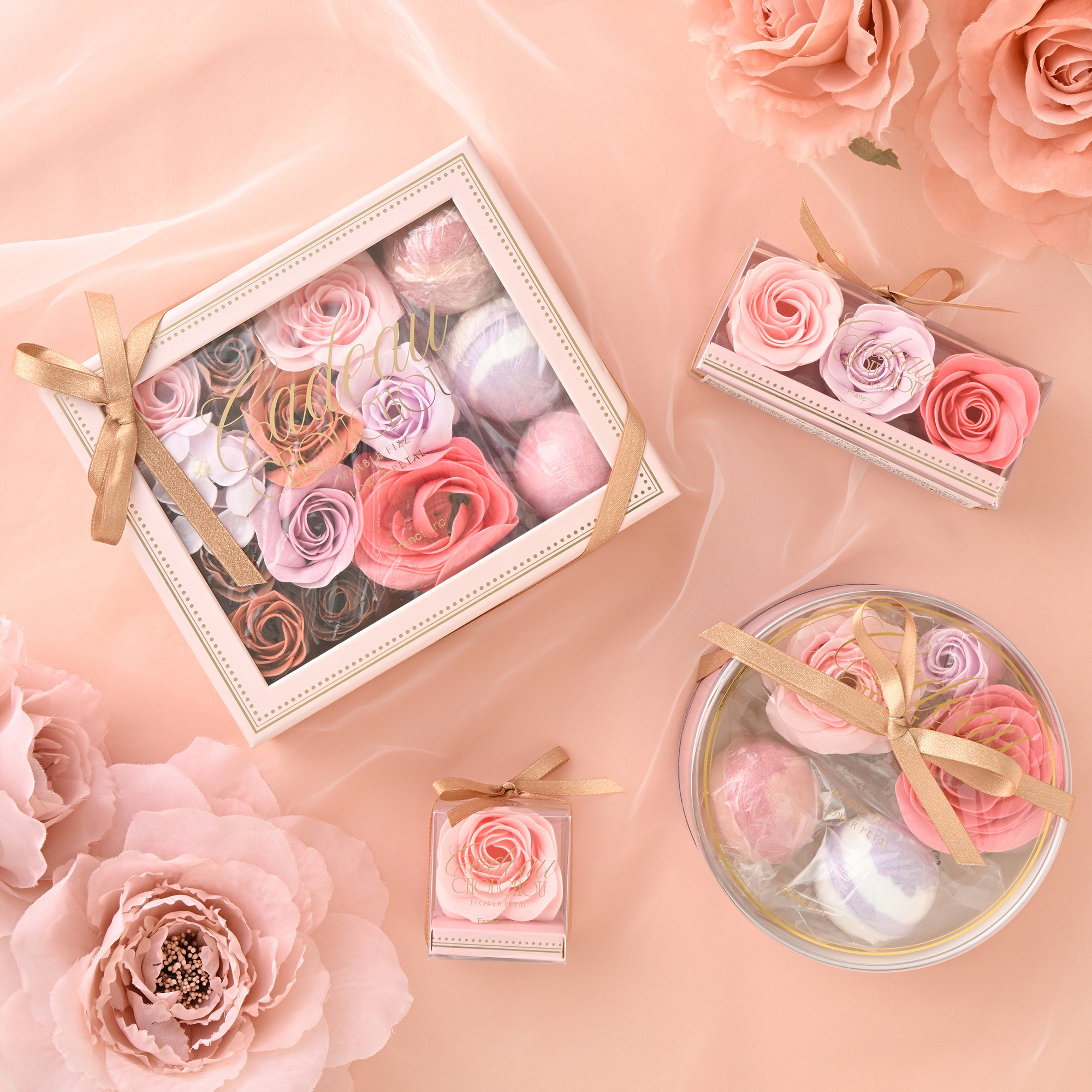 Francfranc　ギフトにおすすめ🎁華やかでかわいいハンドケア＆入浴剤🫧