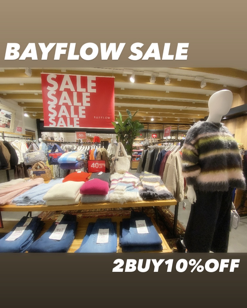 BAYFLOW セールさらにお買い得に❣️