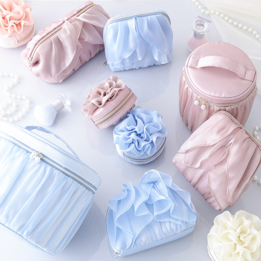 Francfranc　新作ポーチ＆ジュエリーボックスで、春めくビューティースペース💜