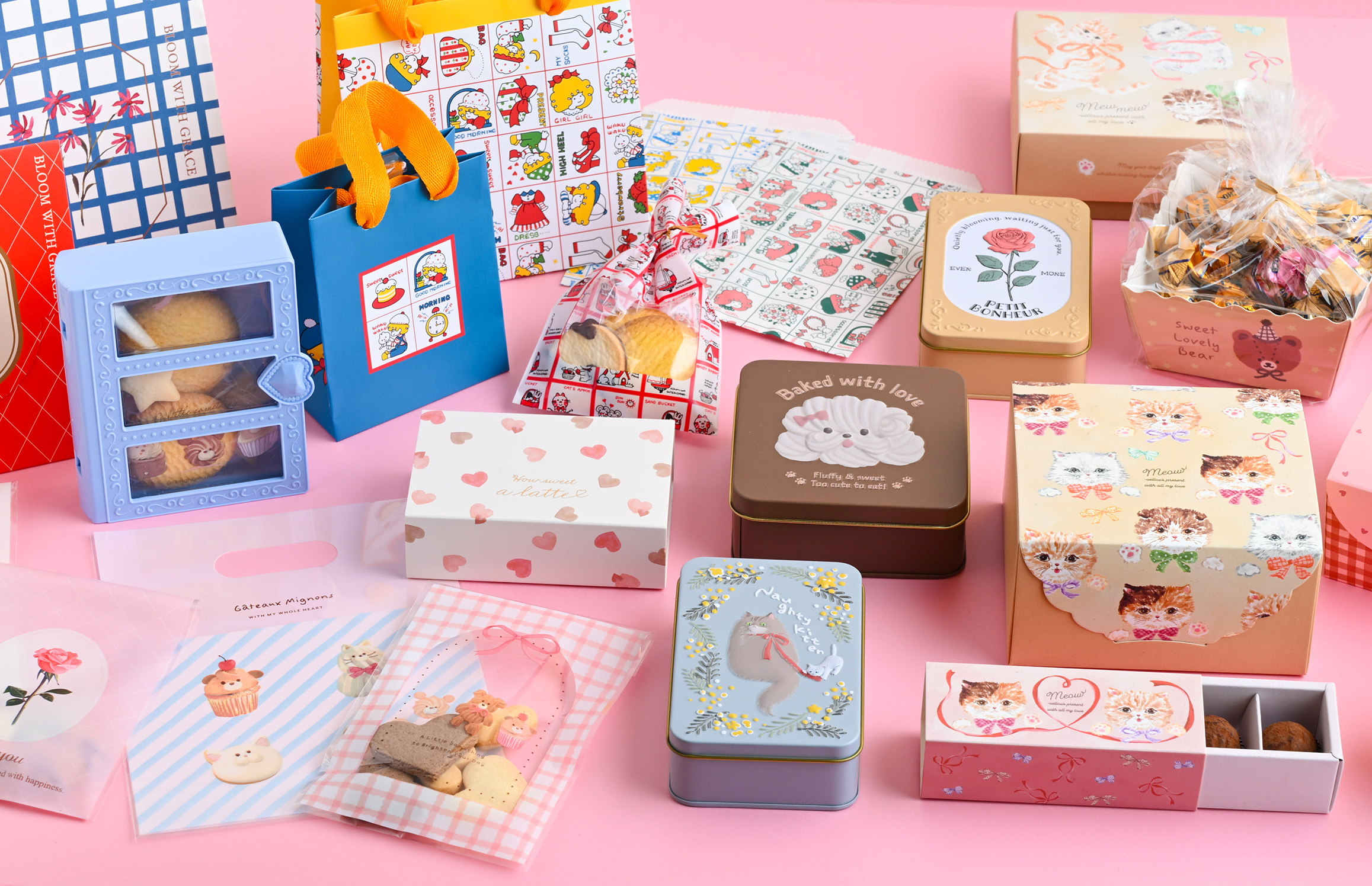 バレンタインラッピング