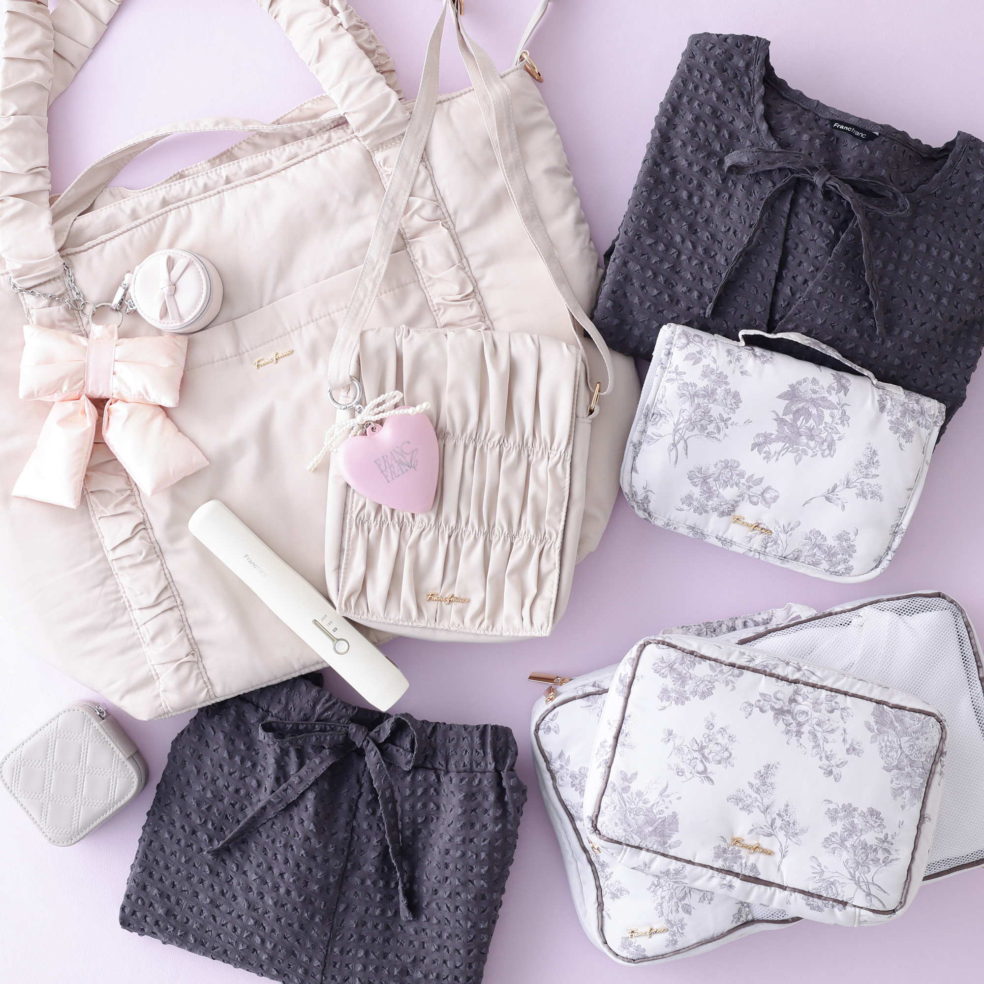 Francfranc　旅行が楽しみになる☆彡可愛くて機能的なFrancfrancのトラベルアイテム特集💁‍♀️❤️🛫