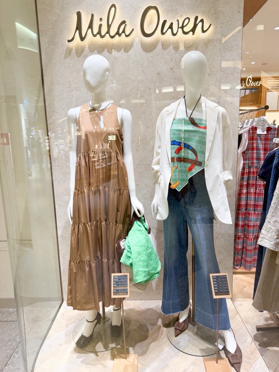 【MilaOwen】店内pickup💛”