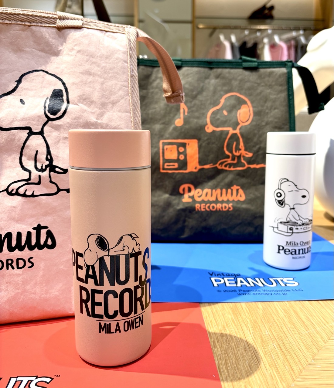 【MilaOwen】新作ピーナッツコラボ”タンブラー”のご紹介💕