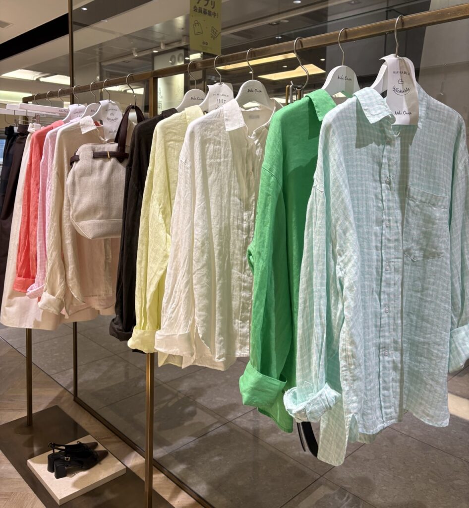 【MilaOwen】全8色のリネンシャツのご紹介🌞