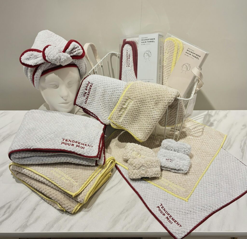 Francfranc　Francfrancスタッフ一押し💕日常使いにもギフトにも大活躍💕速乾性抜群のヘアタオル入荷🤩🎶