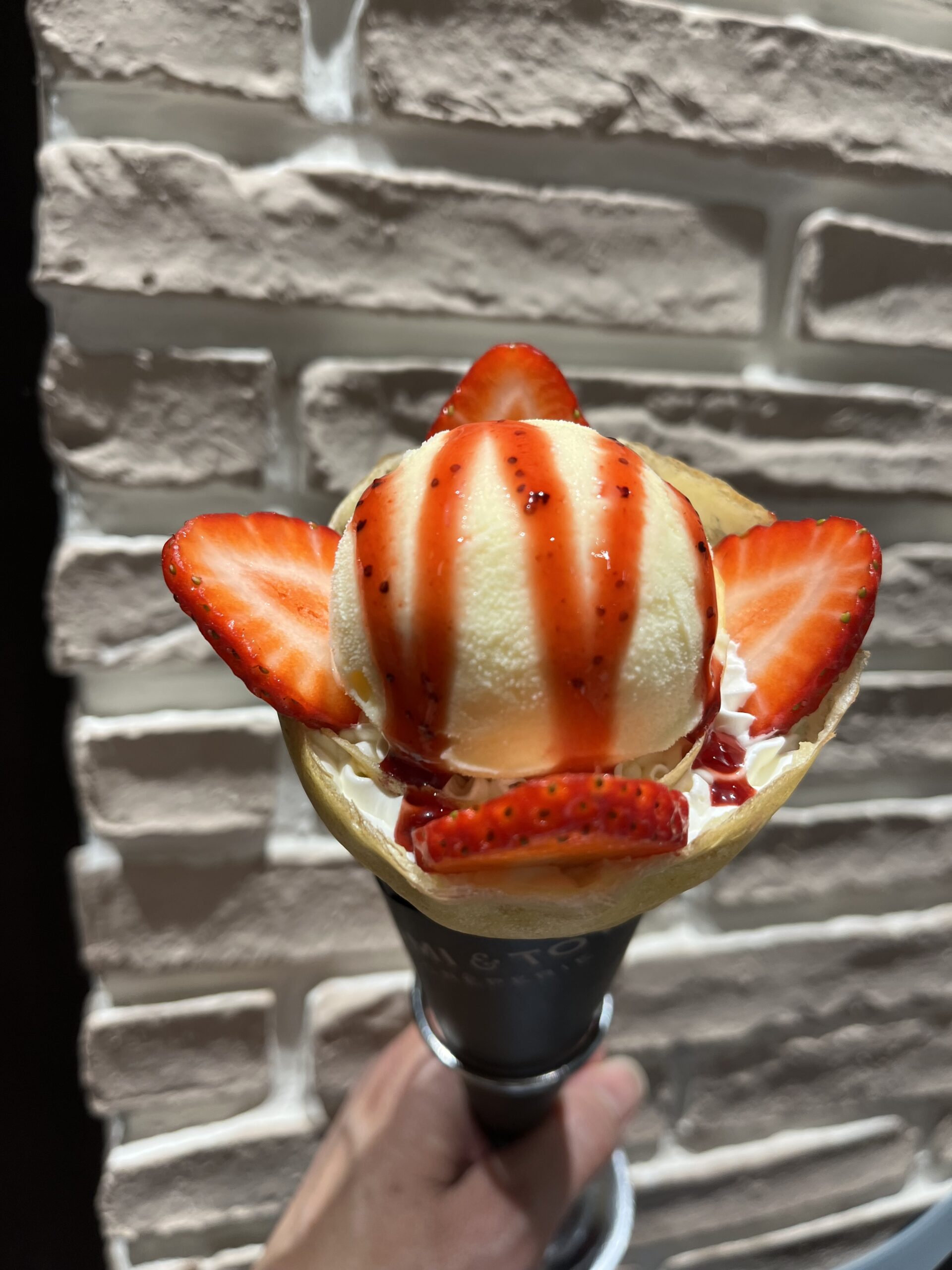 アイスいちごホイップ🍓