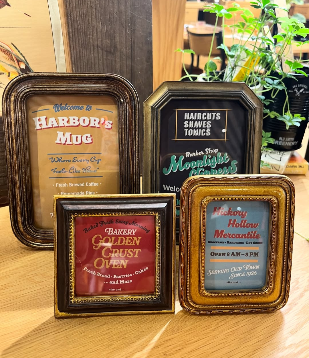 nikoand… 写真もアートも引き立てる、アンティーク風フォトフレーム