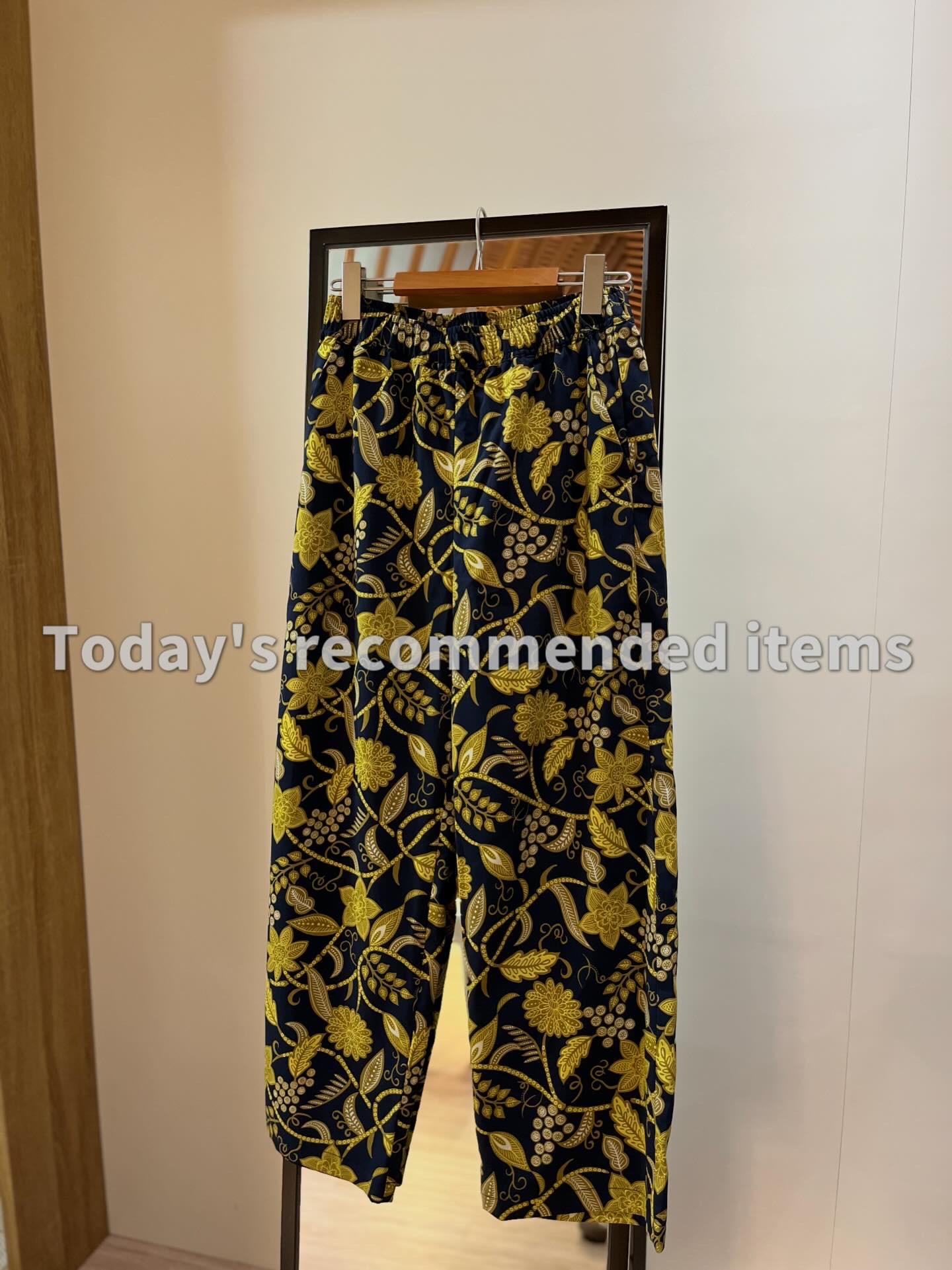 Today’s Recommend Items