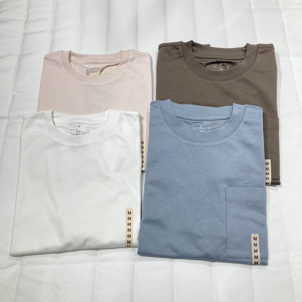 【無印良品】夏におすすめのTシャツをご紹介！