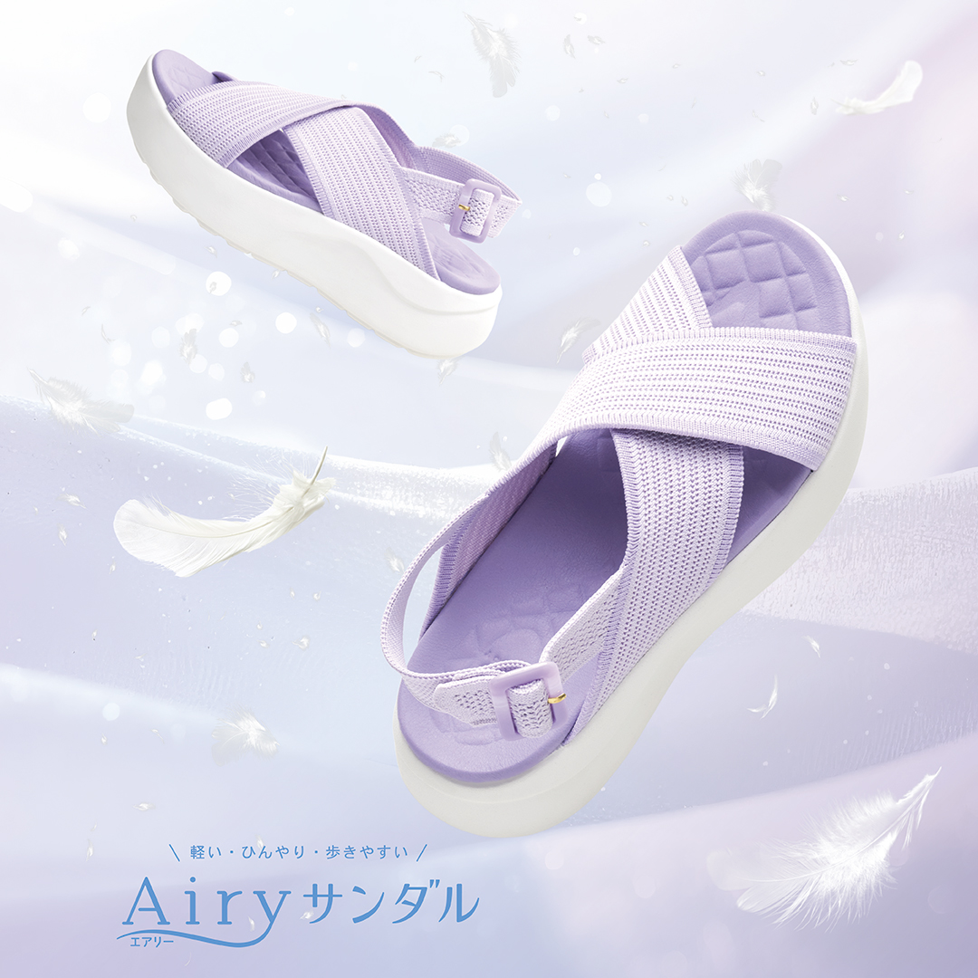 【ABC-MART】Airyサンダル入荷★