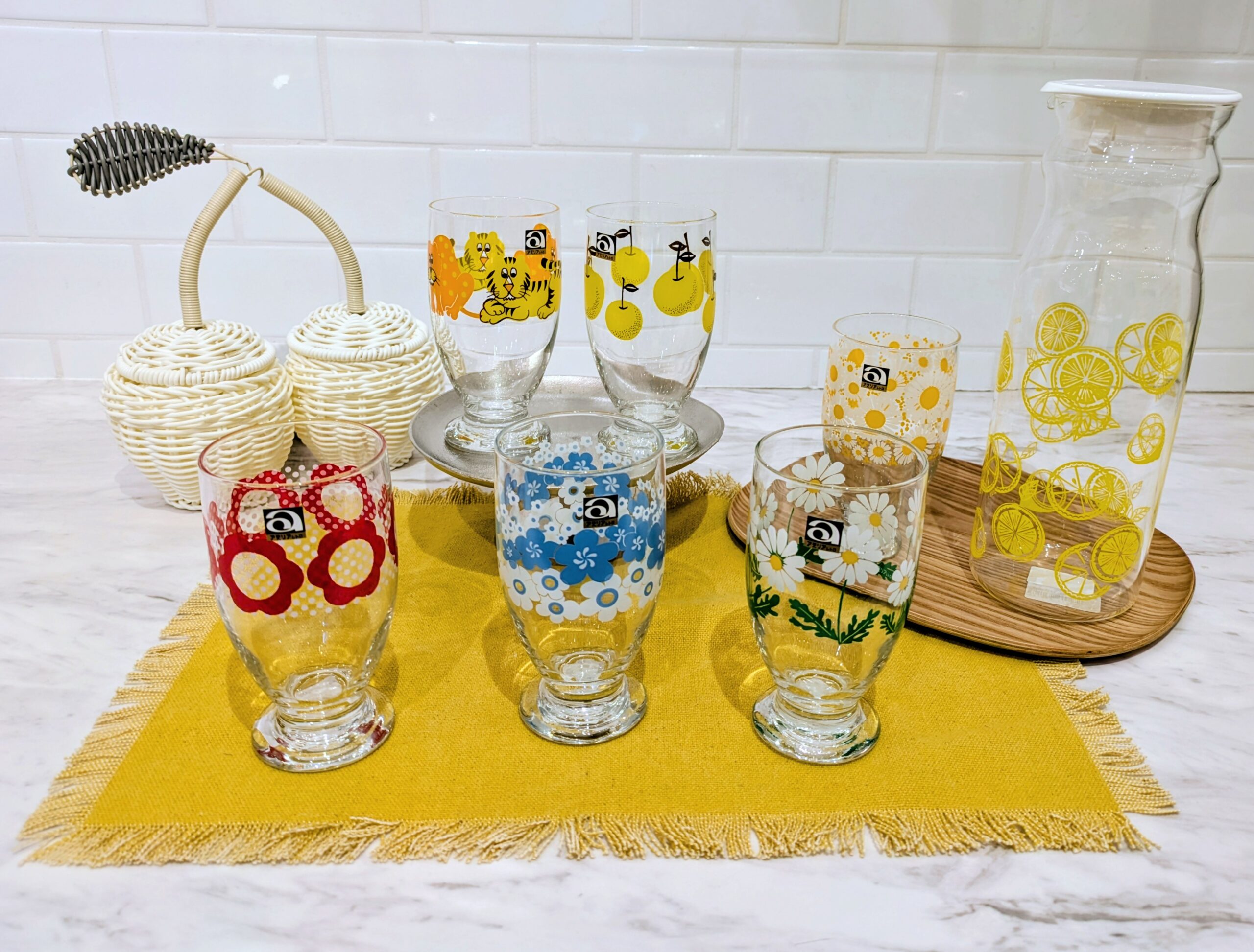 【212 KITCHEN STORE】レトロなグラスウェアが揃いました