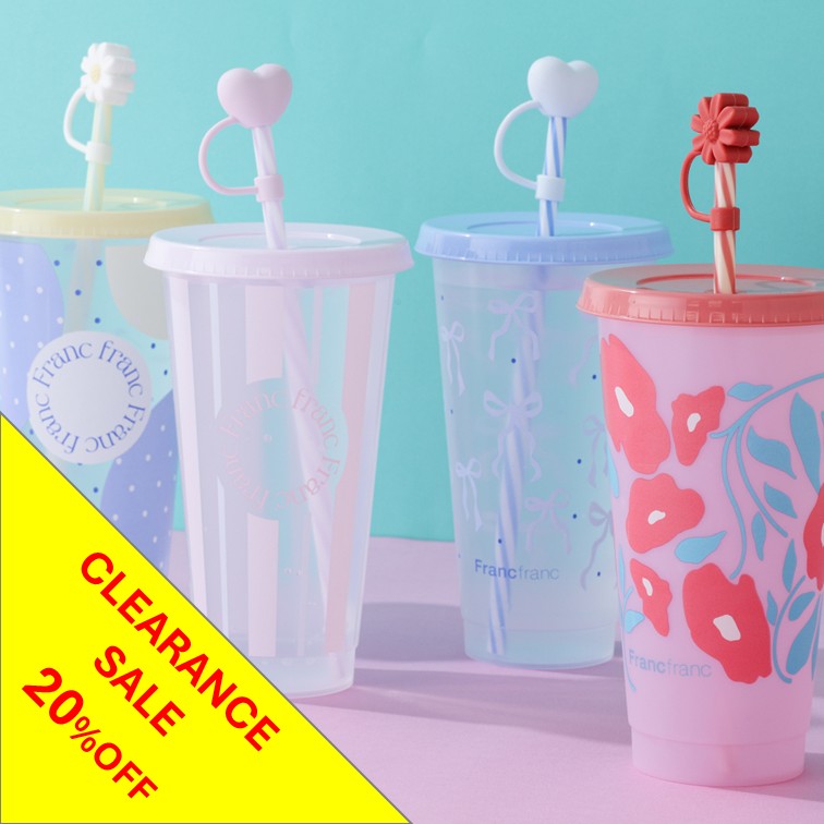 Francfranc　🥤SALE🥤　冷たい飲み物を入れると色が変わる！夏にピッタリなカラフルタンブラー💛