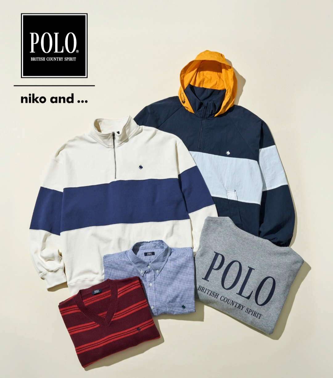 POLO BCS × niko and ..コラボレーション第2弾