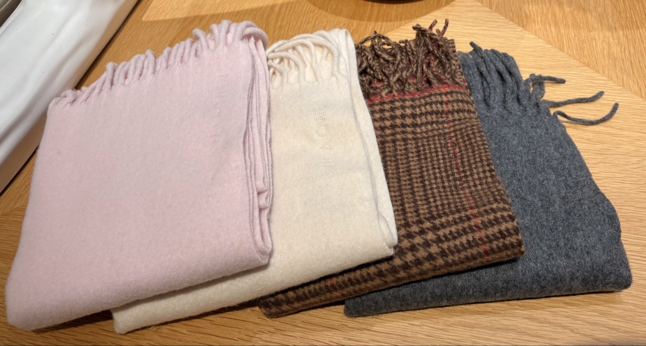【MilaOwen】冬小物はいかがですか？🧣🐑