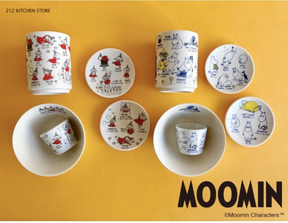 【212 KITCHEN STORE】MOOMIN(ムーミン)のかわいいグッズが登場！